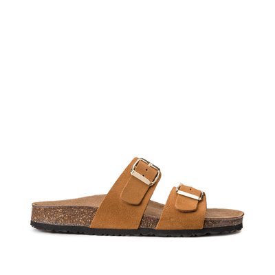 Suede Double Buckle Mules LA REDOUTE COLLECTIONS