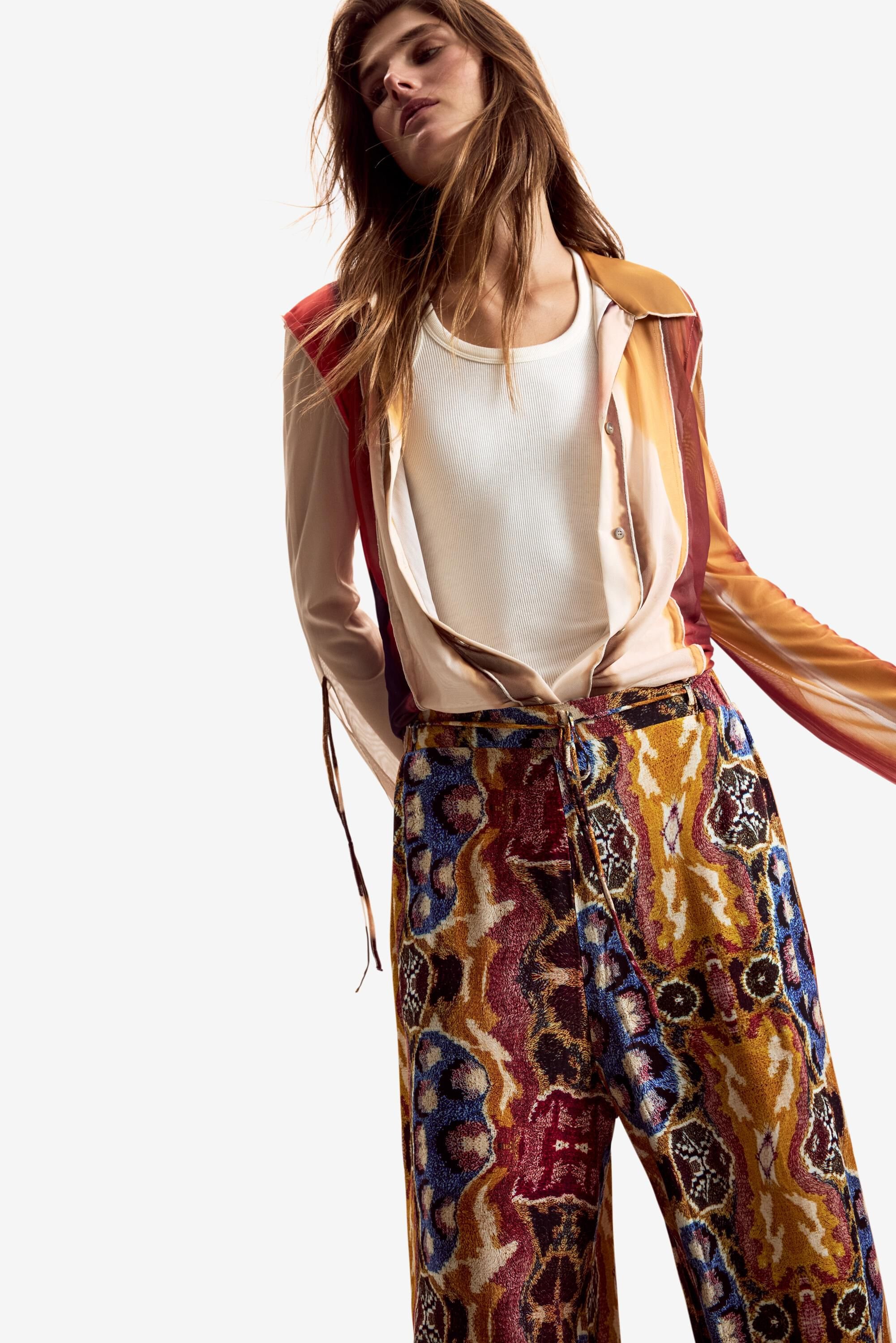 pantalon conçu par mr. christian lacroix, DESIGUAL