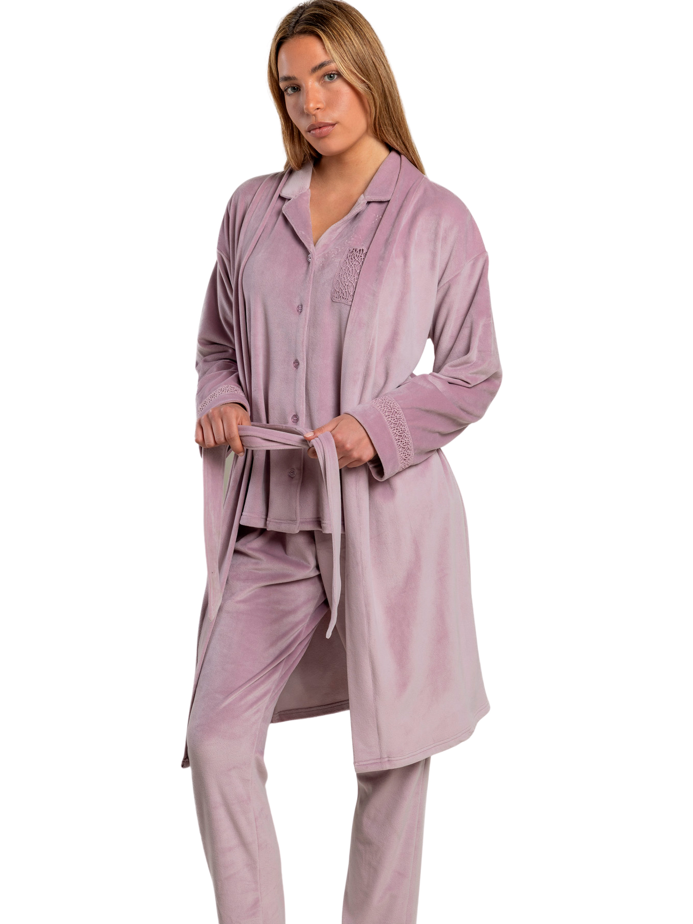 Robe de chambre Luxury Guipure, ADMAS