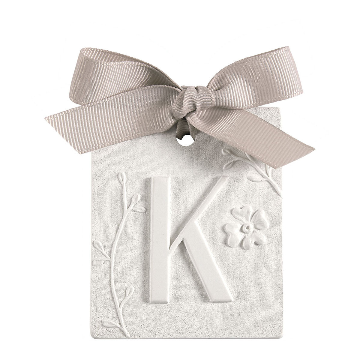 Décor parfumé lettre K - Voile de Lin, MATHILDE M