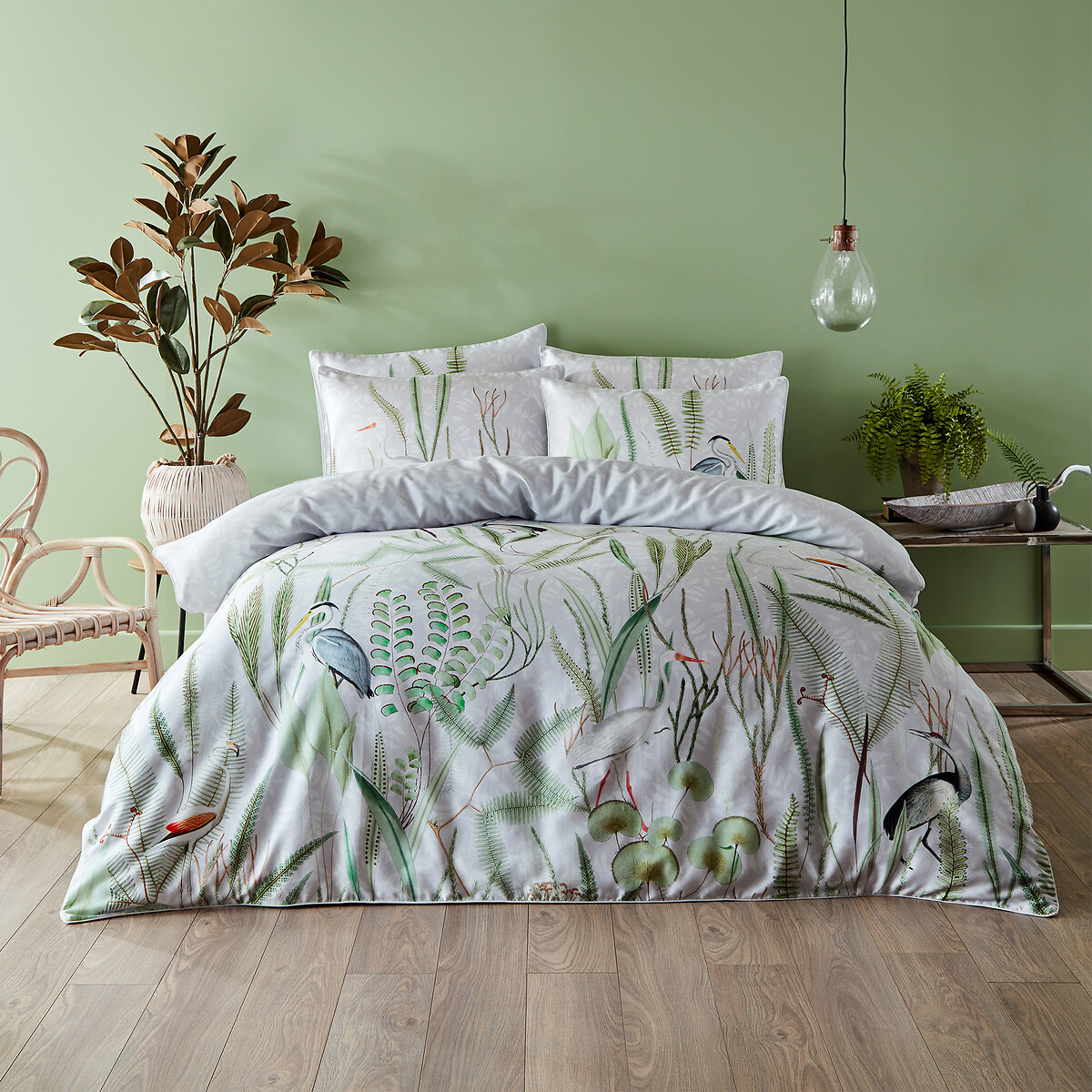 Aaliyah 100% Cotton Duvet Cover and Pillowcase Set, PAOLETTI