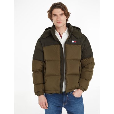 Short Hooded Padded Jacket, Mid-Season TOMMY JEANS