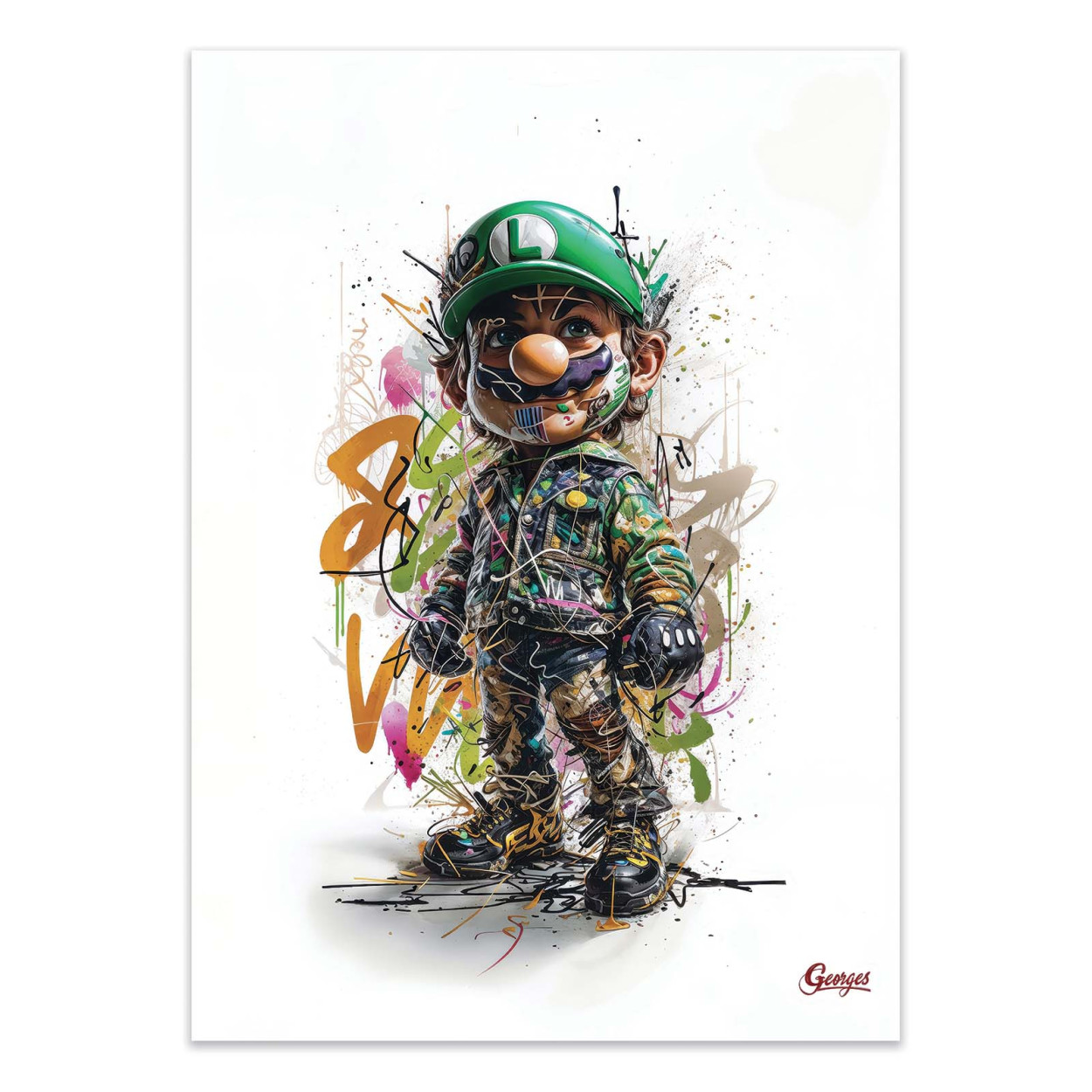 Affiche d'art - Luigi - Georges, WALL EDITIONS