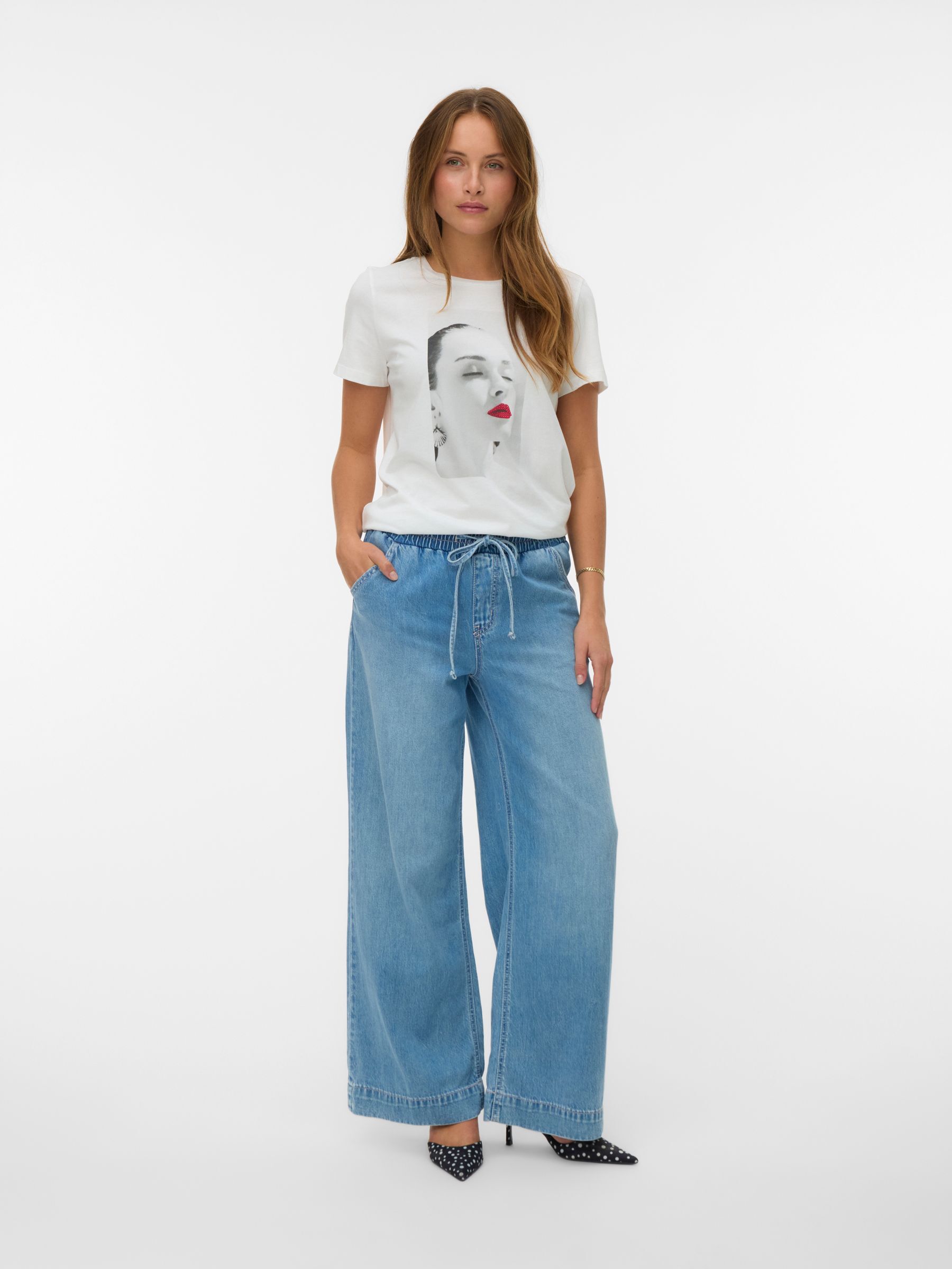 Jean À Coupe Large, VERO MODA