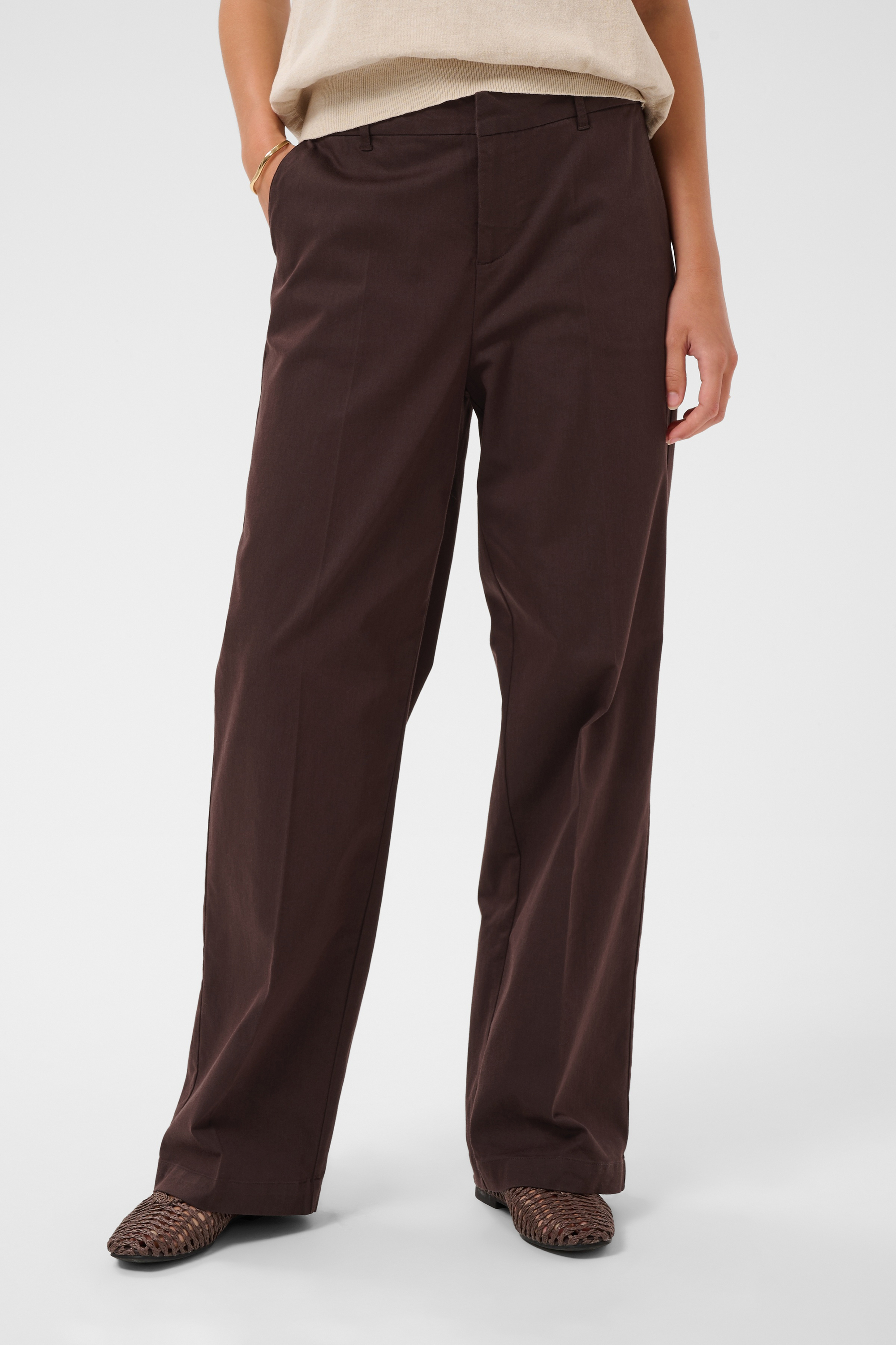 Pantalon de costume, CREAM
