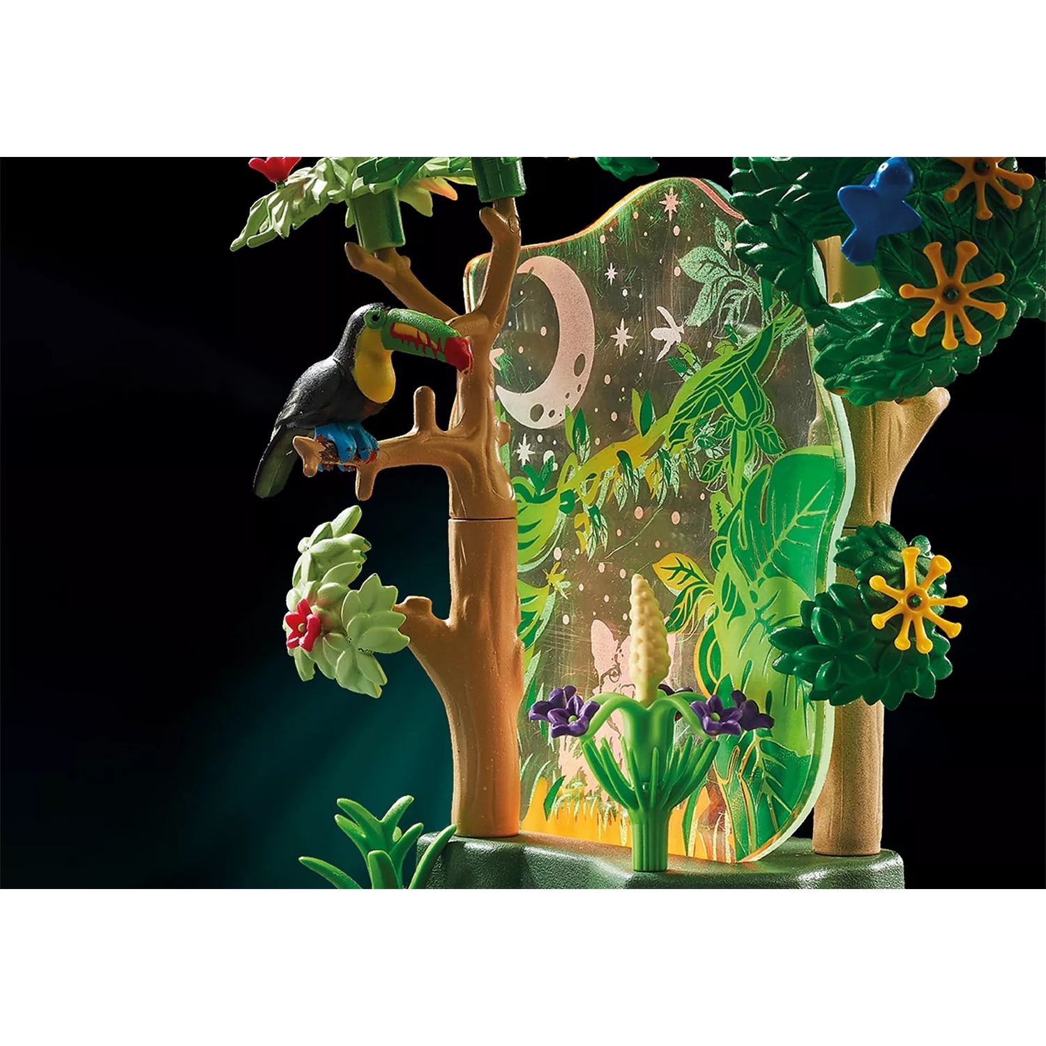 Playmobil 71009 Forêt Tropicale Avec Veilleuse Wiltopia Avec Deux Personnages | Desertcart