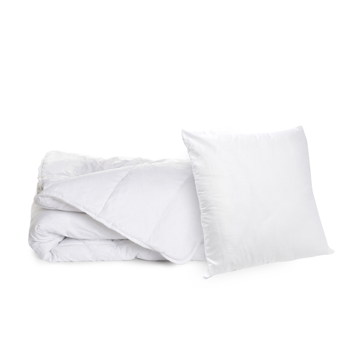 Pack été couette légère + oreiller(s) ANTI-ACARIENS, BLEU CALIN