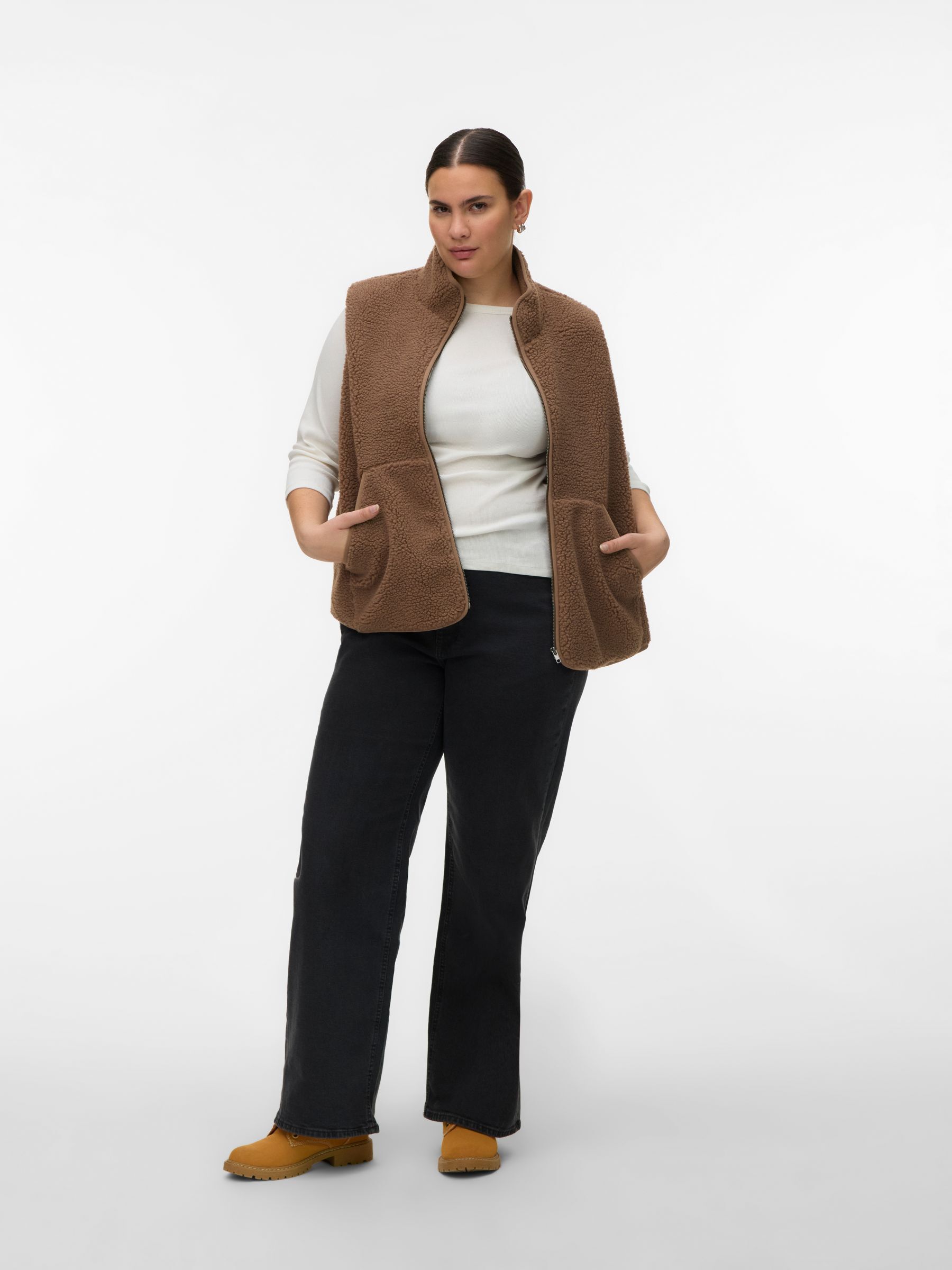 Gilet En Peluche, VERO MODA