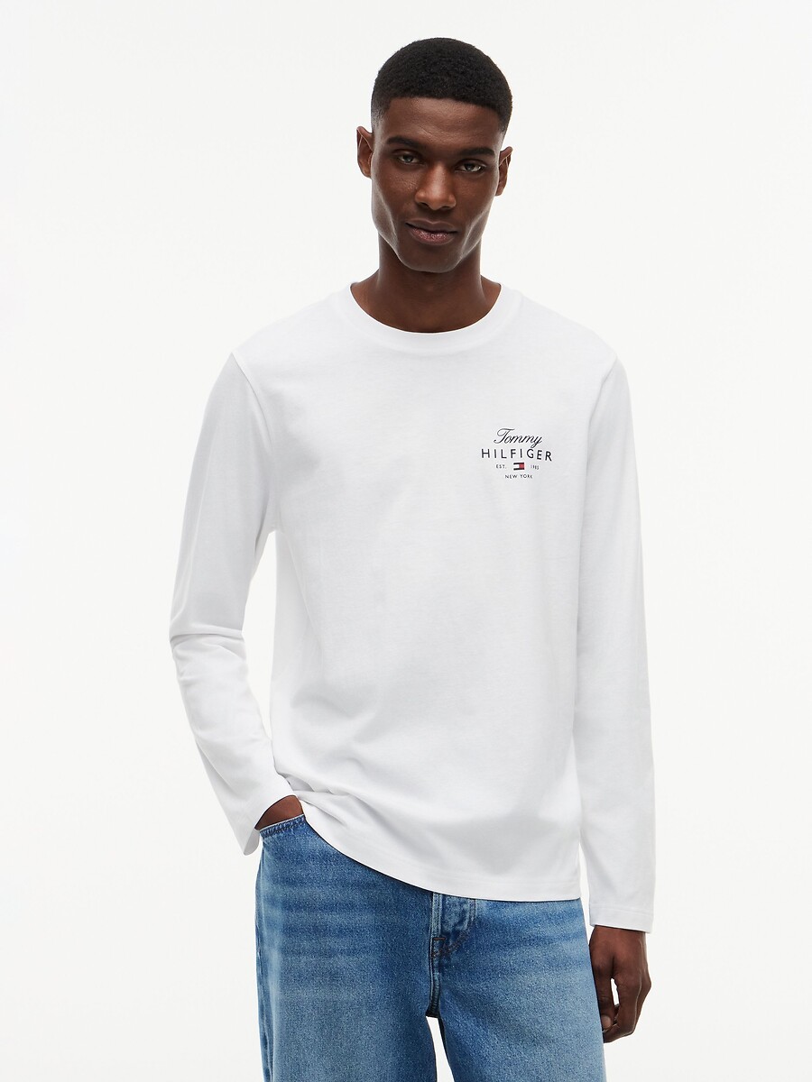 T-shirt manches longues regular, TOMMY HILFIGER