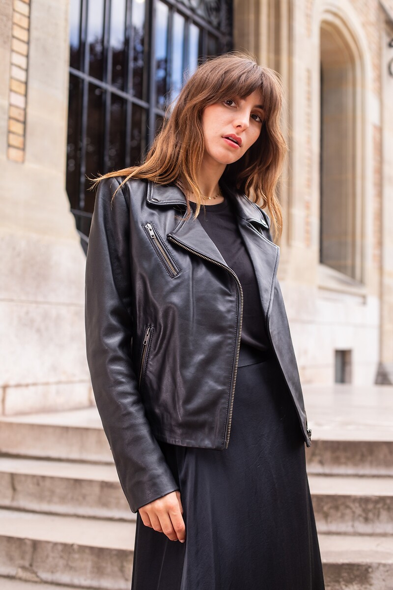 Veste en cuir MOLIERE, LA PETITE ETOILE