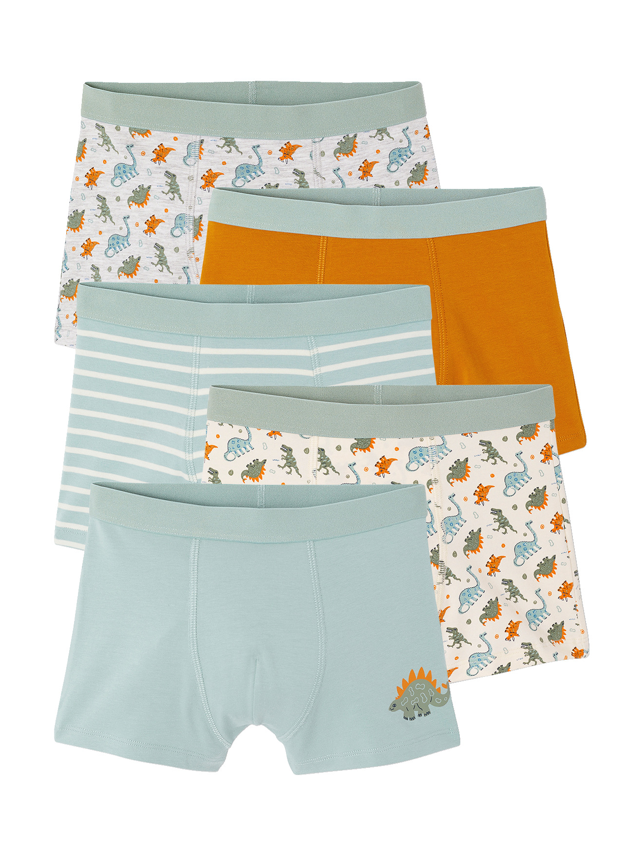 Lot de 5 boxers, VERTBAUDET