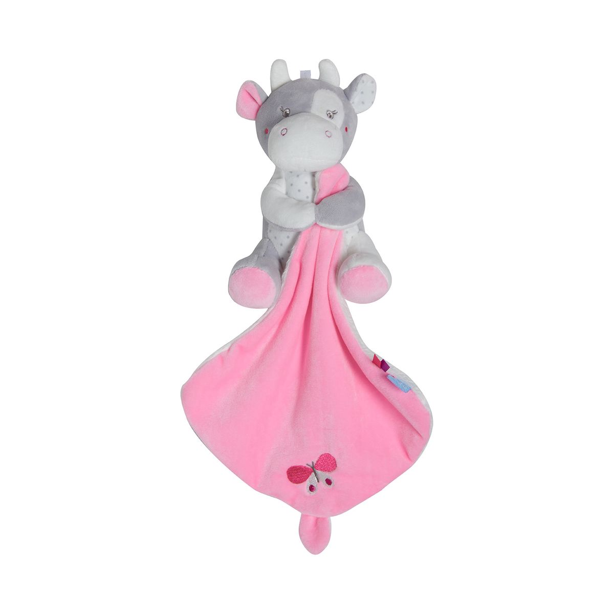 doudou-mouchoir-xl-vache-rose-sucre-d-orge-la-redoute