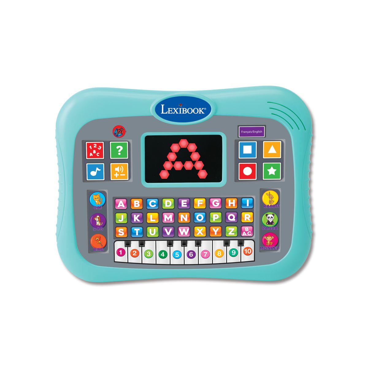 Tablette Hello Kitty éducative bilingue parlante ABC (FR/EN), LEXIBOOK