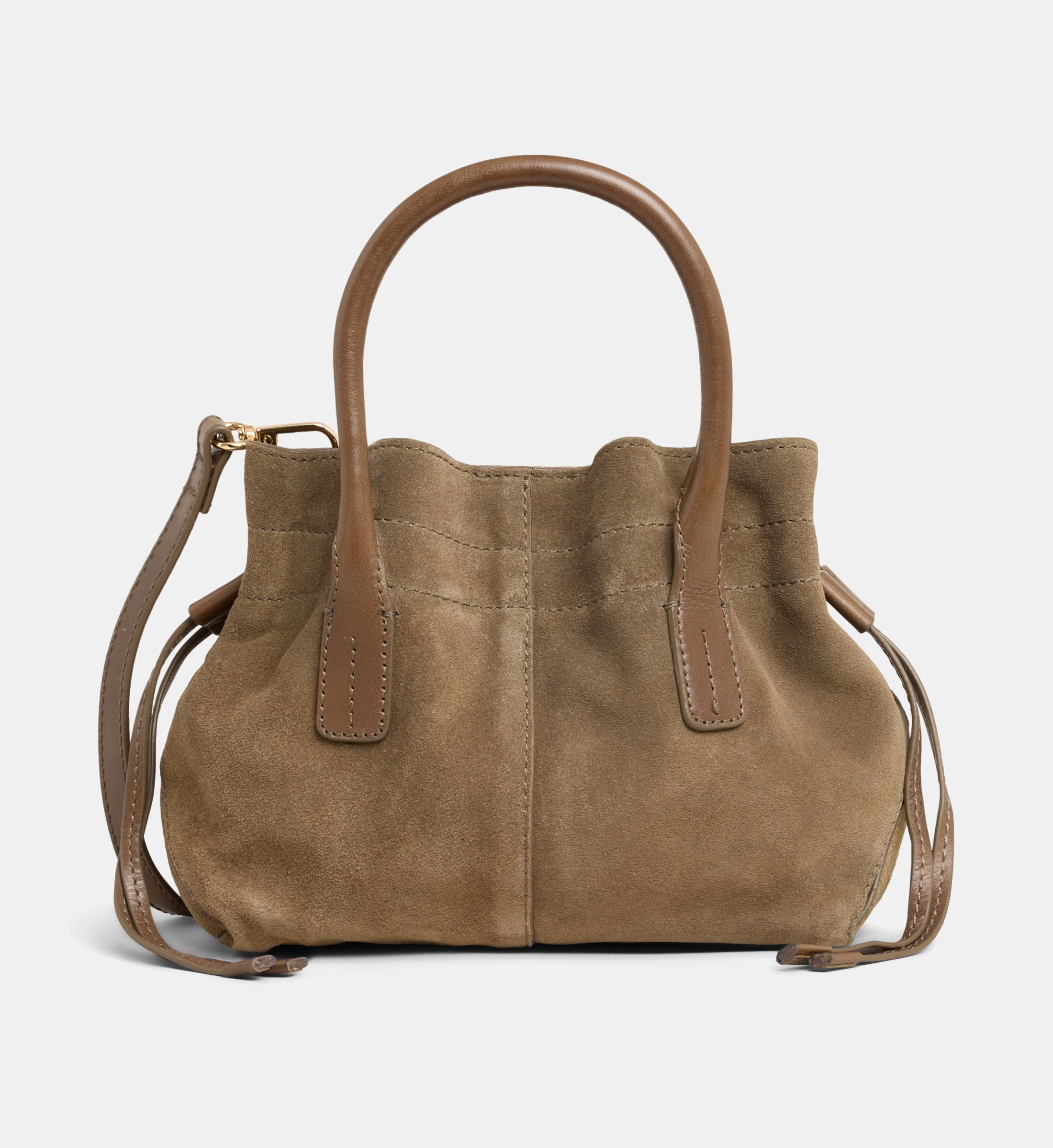 Sac cabas cameron en cuir et suède, GALERIES LAFAYETTE