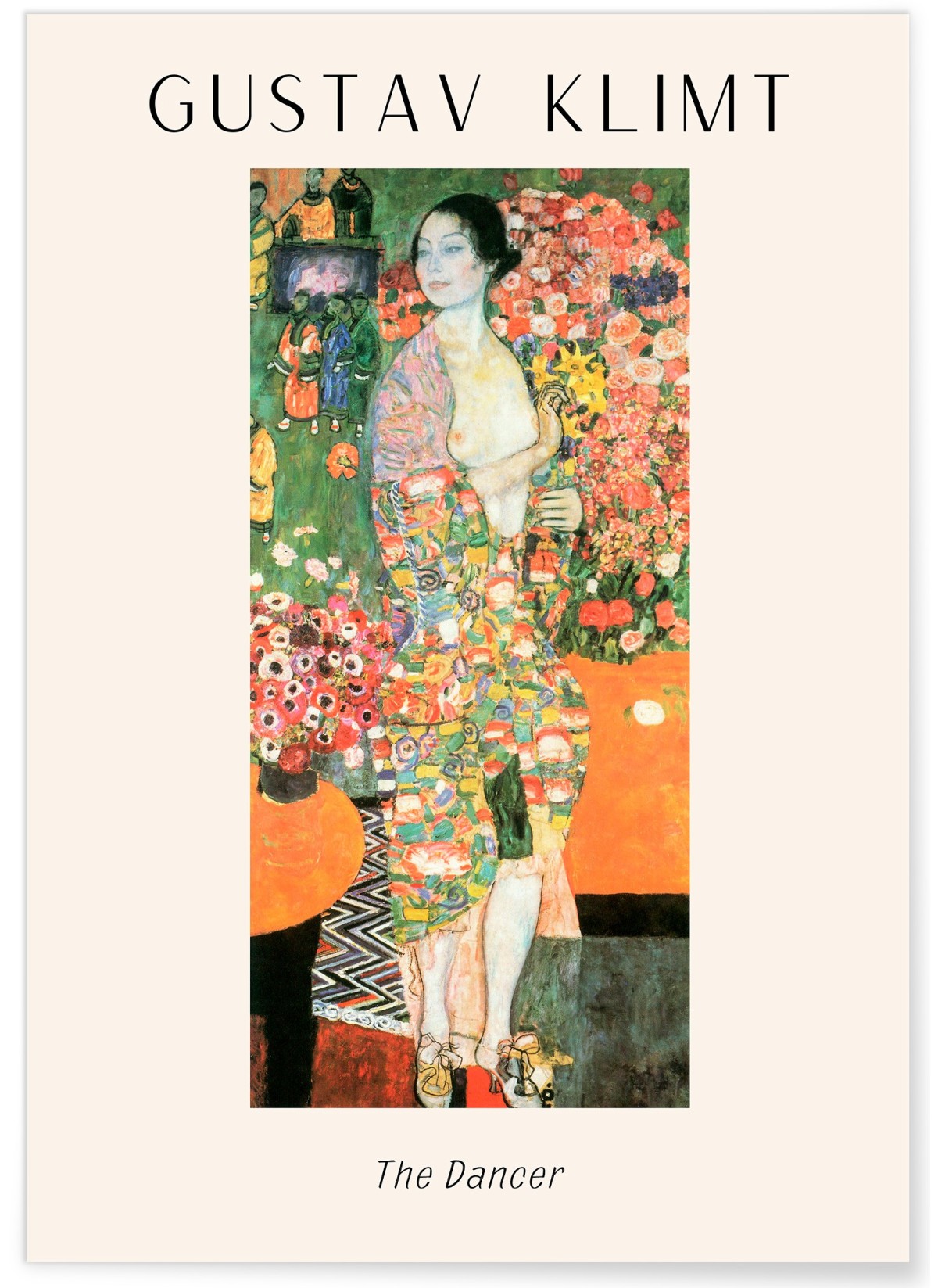 Affiche Gustav Klimt « The Dancer », L'AFFICHERIE