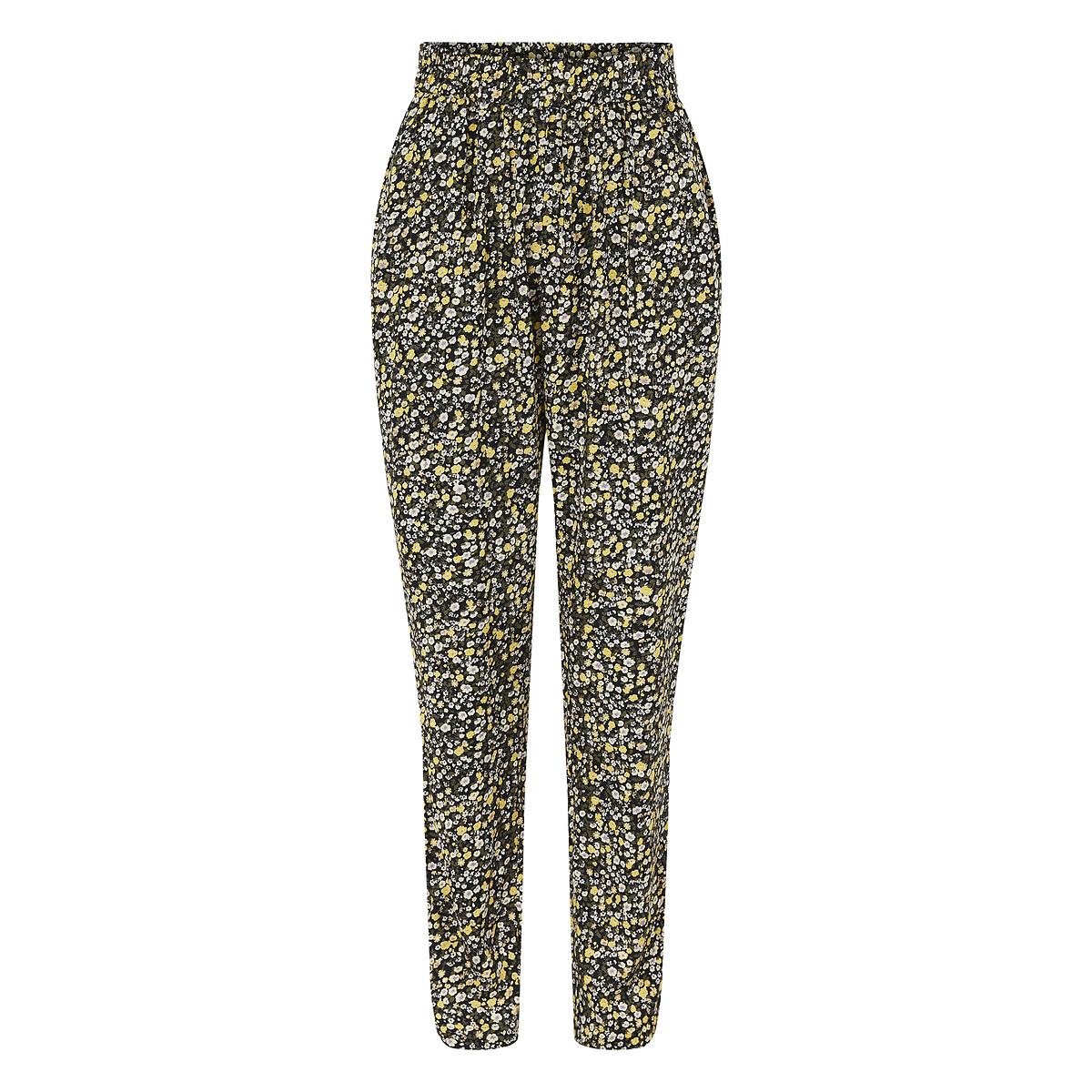 Floral print trousers in slim fit with 