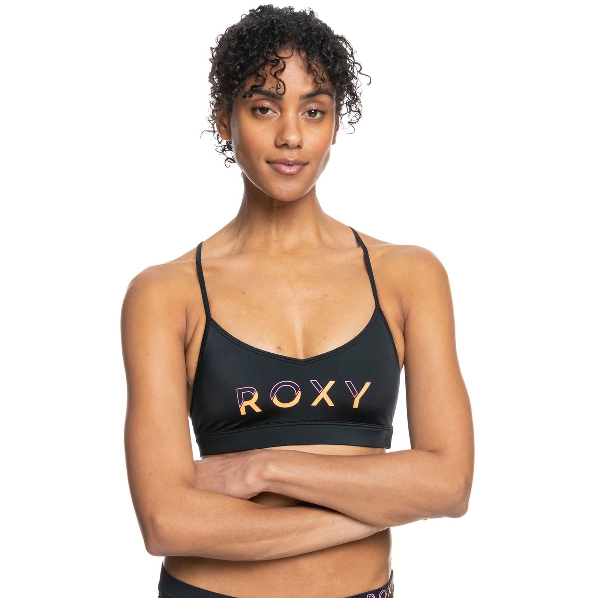 Haut de maillot de bain bikini bralette. noir anthracite Roxy