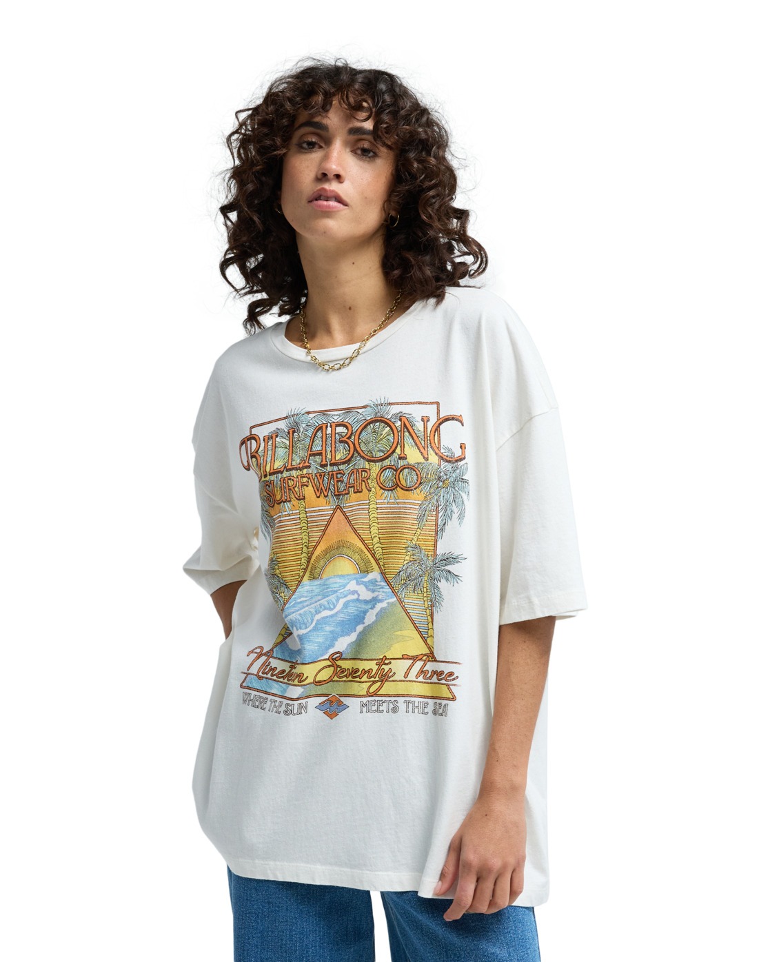 T shirt manches courtes SUN MEETS SEA, BILLABONG