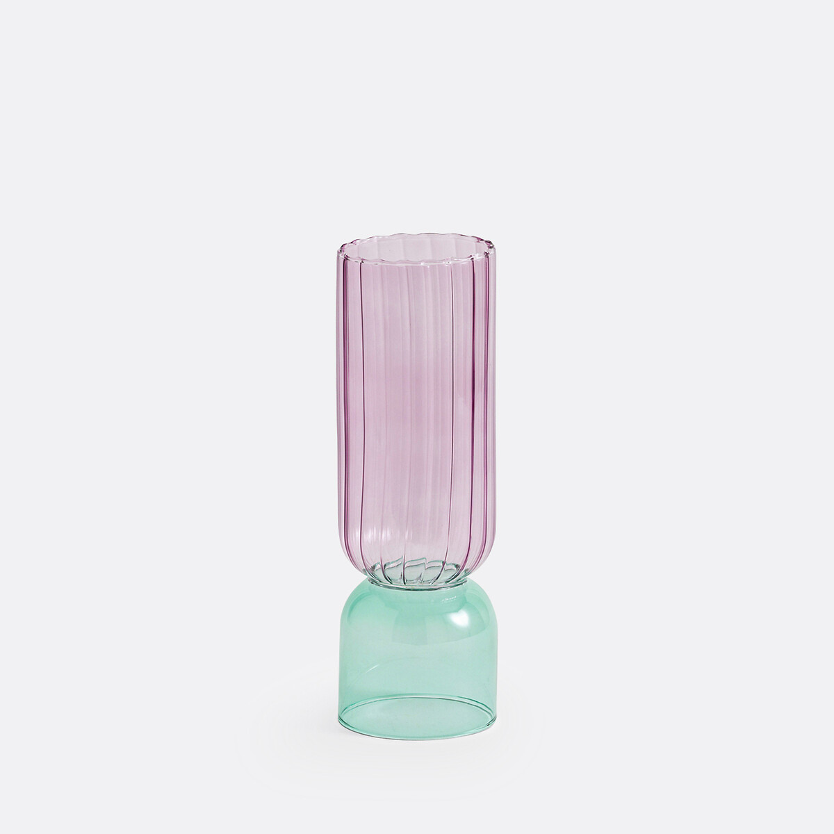 Vase En Verre Coloré H28 Cm, Tuvia