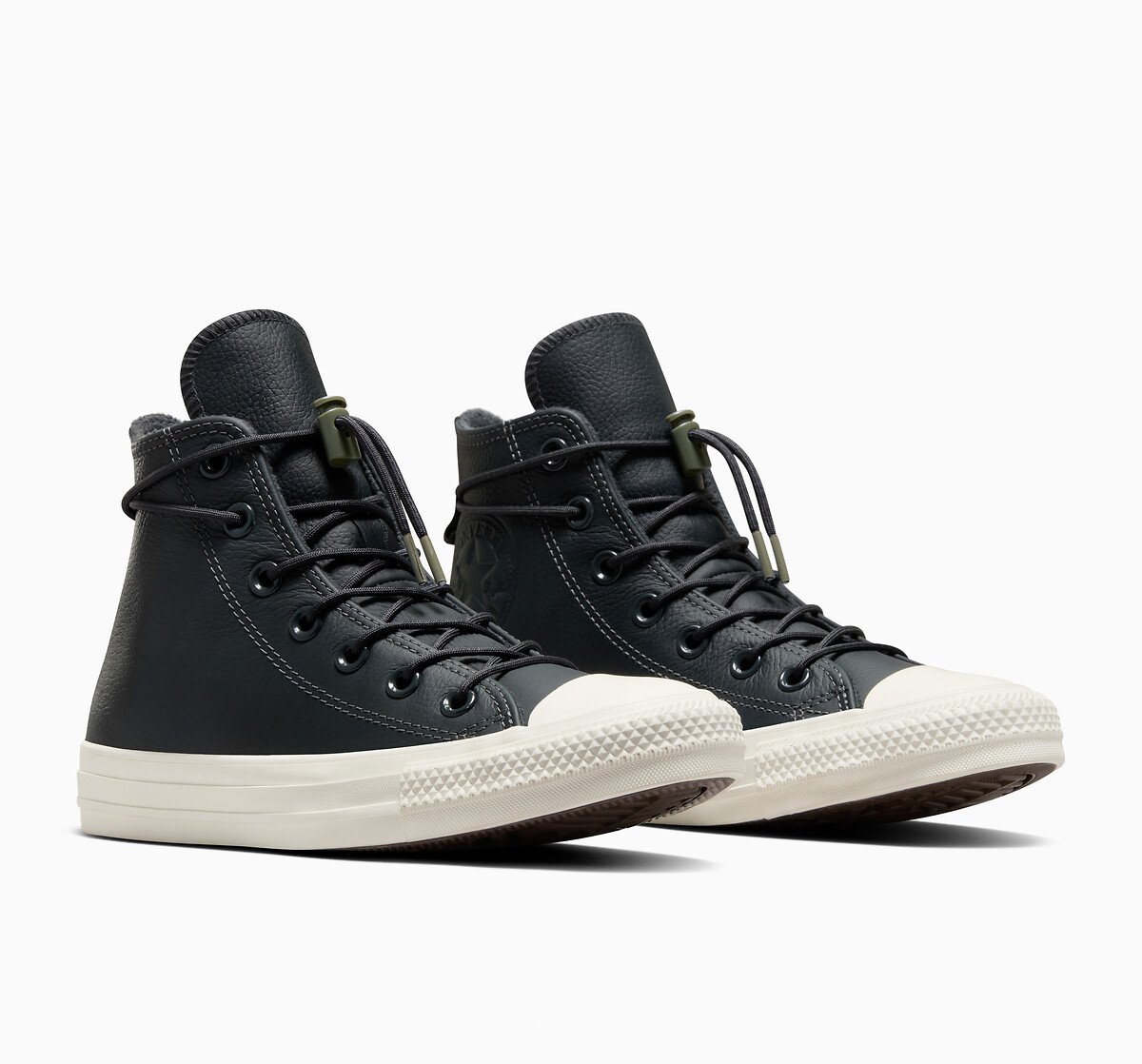 All star hi weatherized leather high top trainers Converse