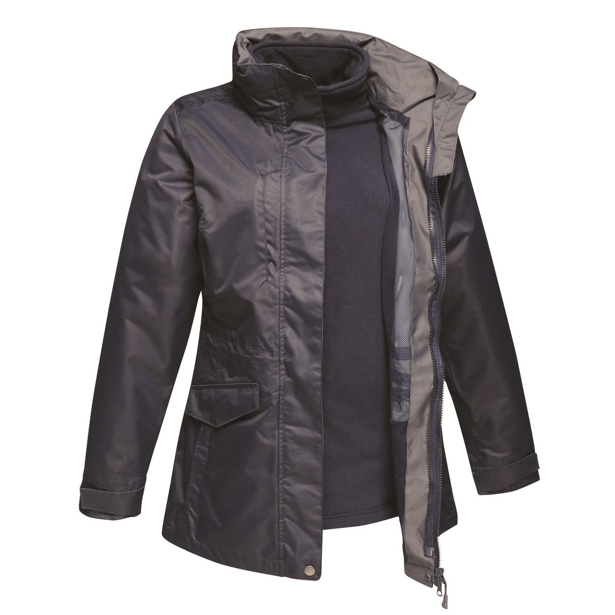 Manteau court à capuche - 60,00€ - Armand Thiery