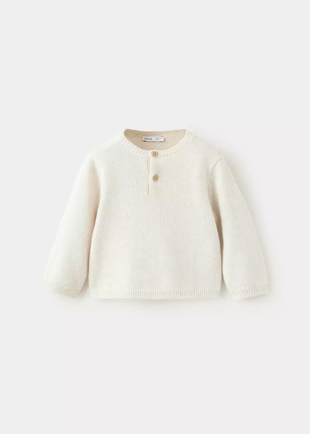 Pull-over maille manches longues, MANGO BABY