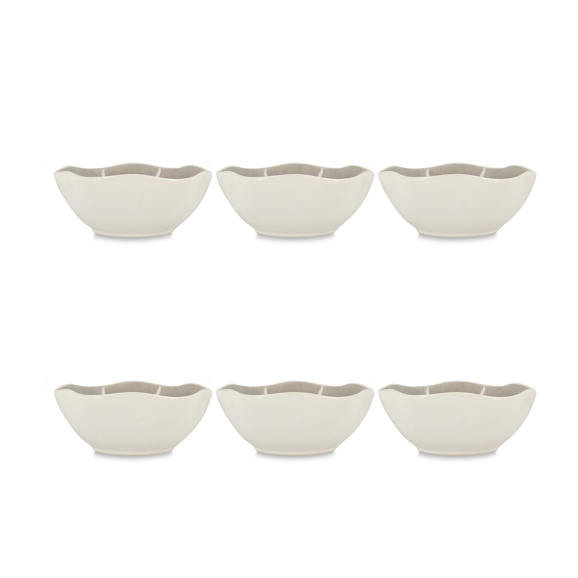 Lot de 6 coupelles 12cm en grès, NOVA, OGO LIVING