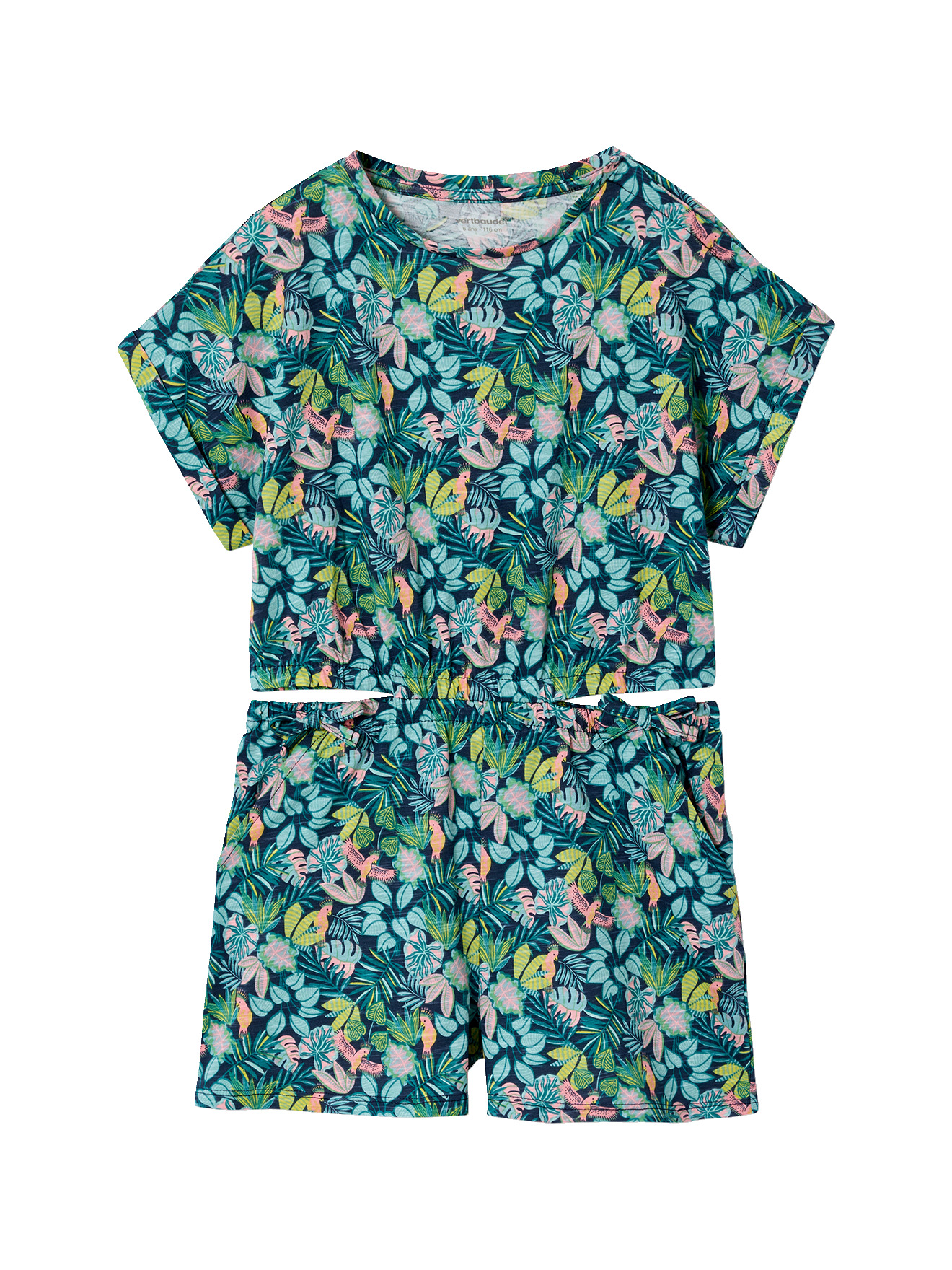 Combi short jersey, VERTBAUDET