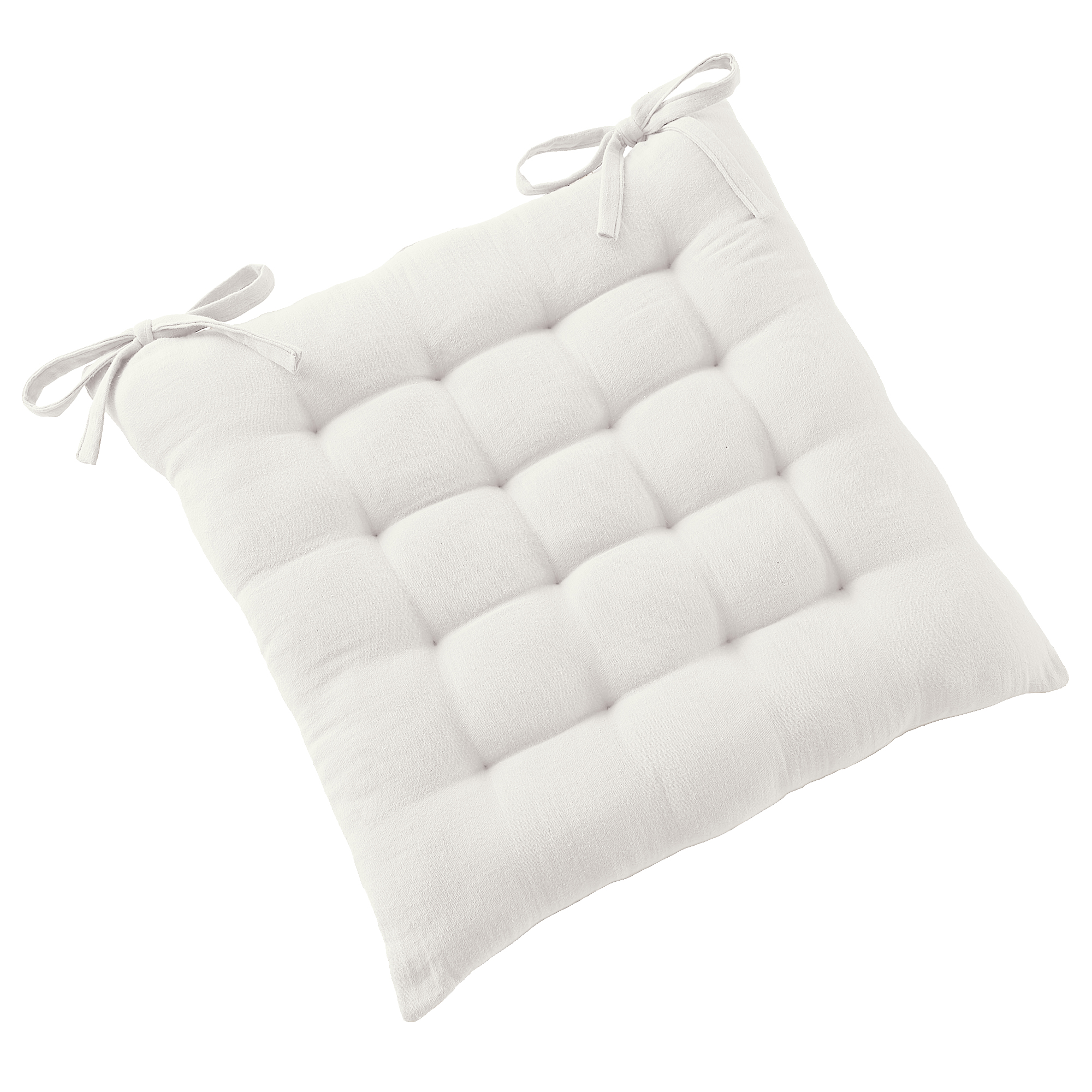 Coussin de chaise 40x40 cm Gaze de Coton Terra Chantilly, EDEN