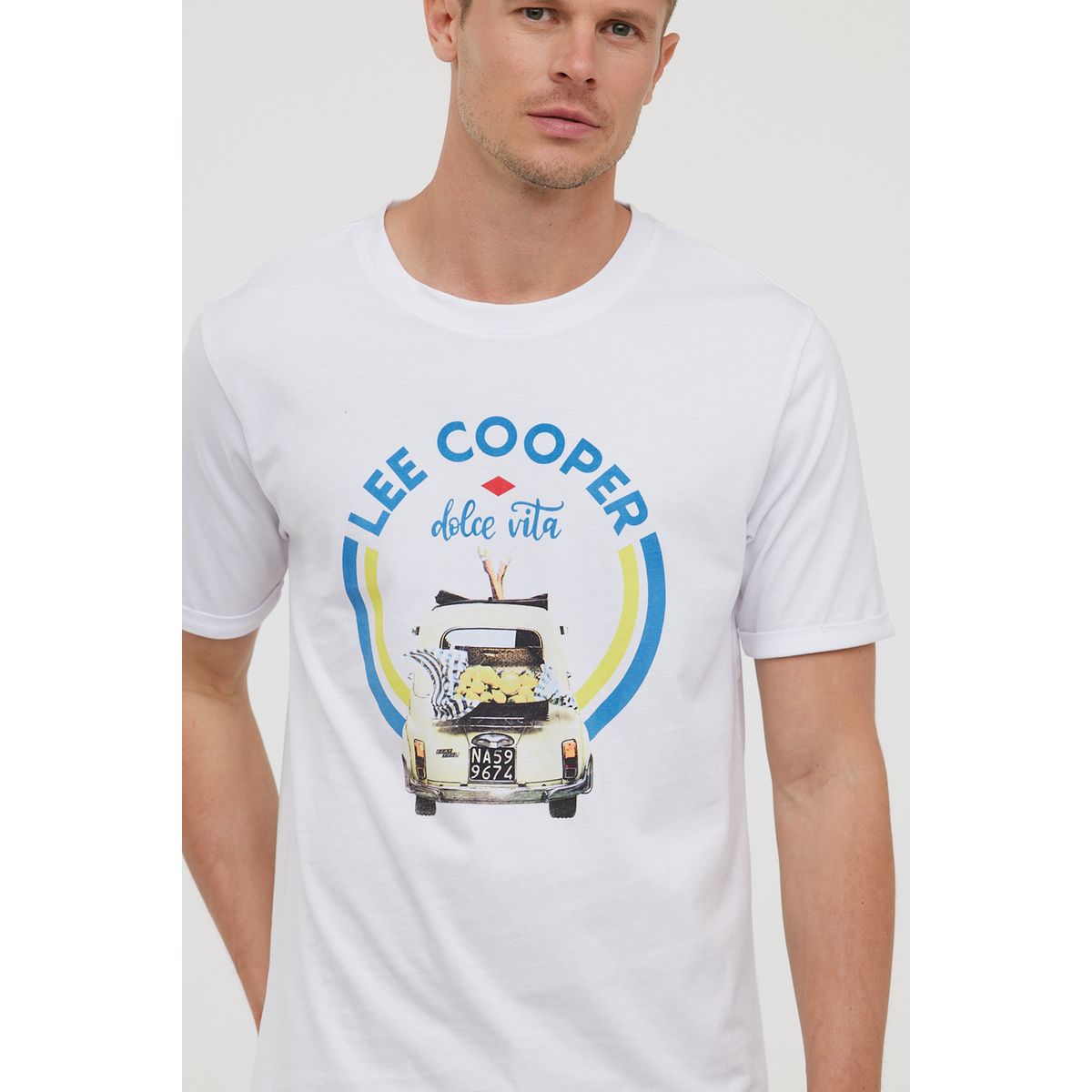 Tee shirt homme online lee cooper