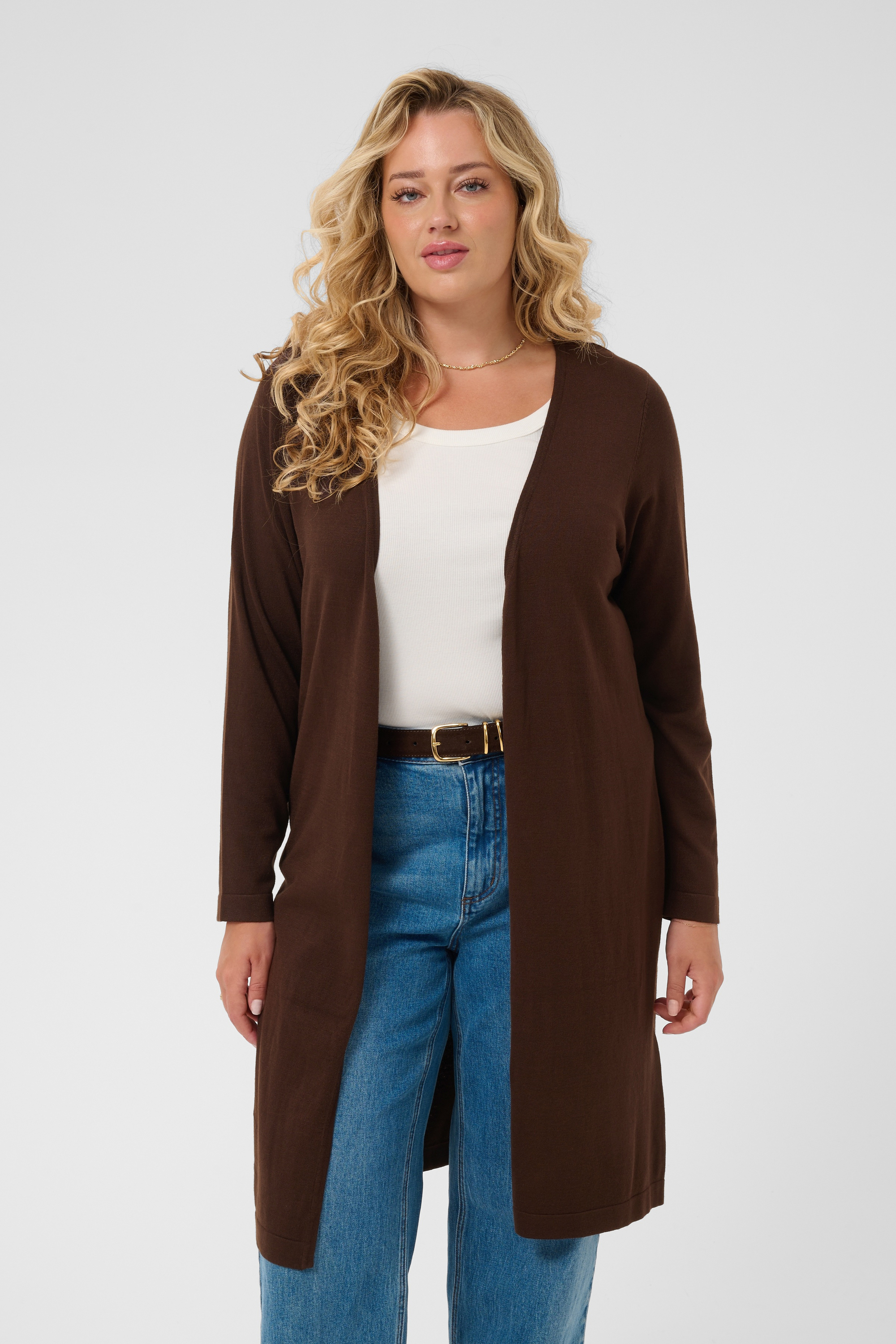 Cardigan à tricot, KAFFE CURVE