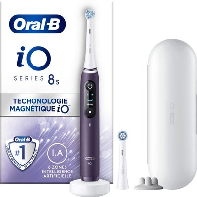 Brosse à dents électrique IO8s serie s violet ametrine ORAL B