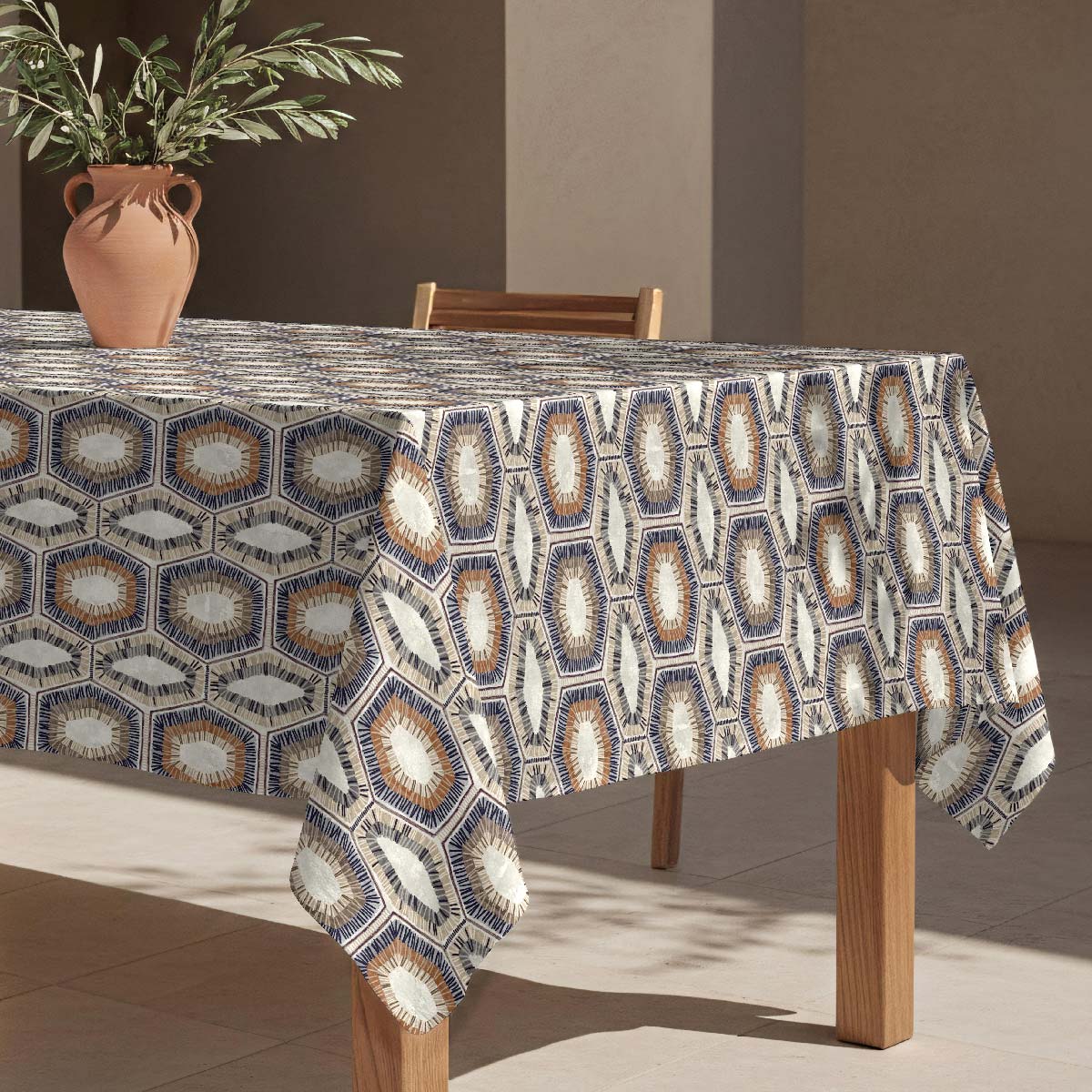Nappe anti-taches Serengueti - 100% coton -, NAF NAF HOME