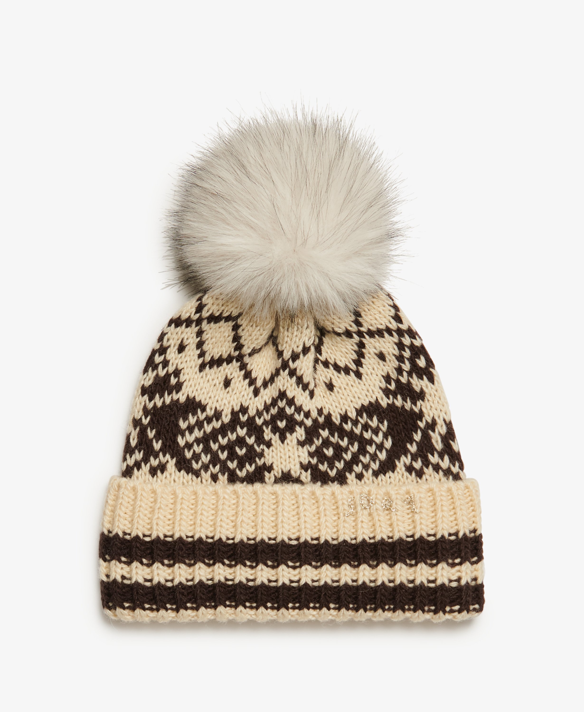 Bonnet Outdoors Fairisle à Revers, SUPERDRY