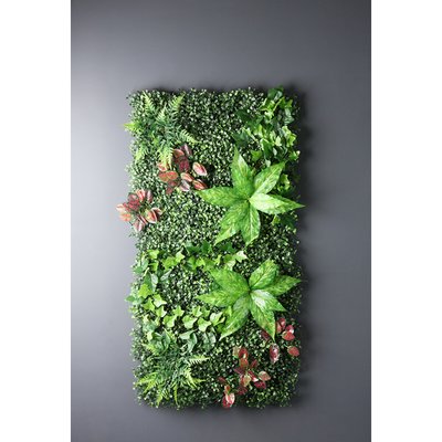 100x100cm Artificial Mixed Foliage Living Wall Panel SO'HOME