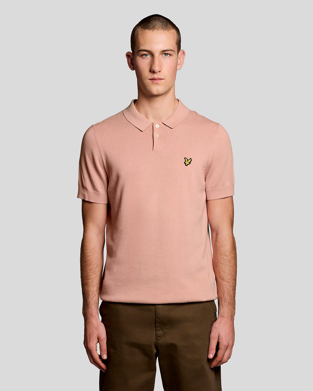 Polo en coton en maille, LYLE & SCOTT