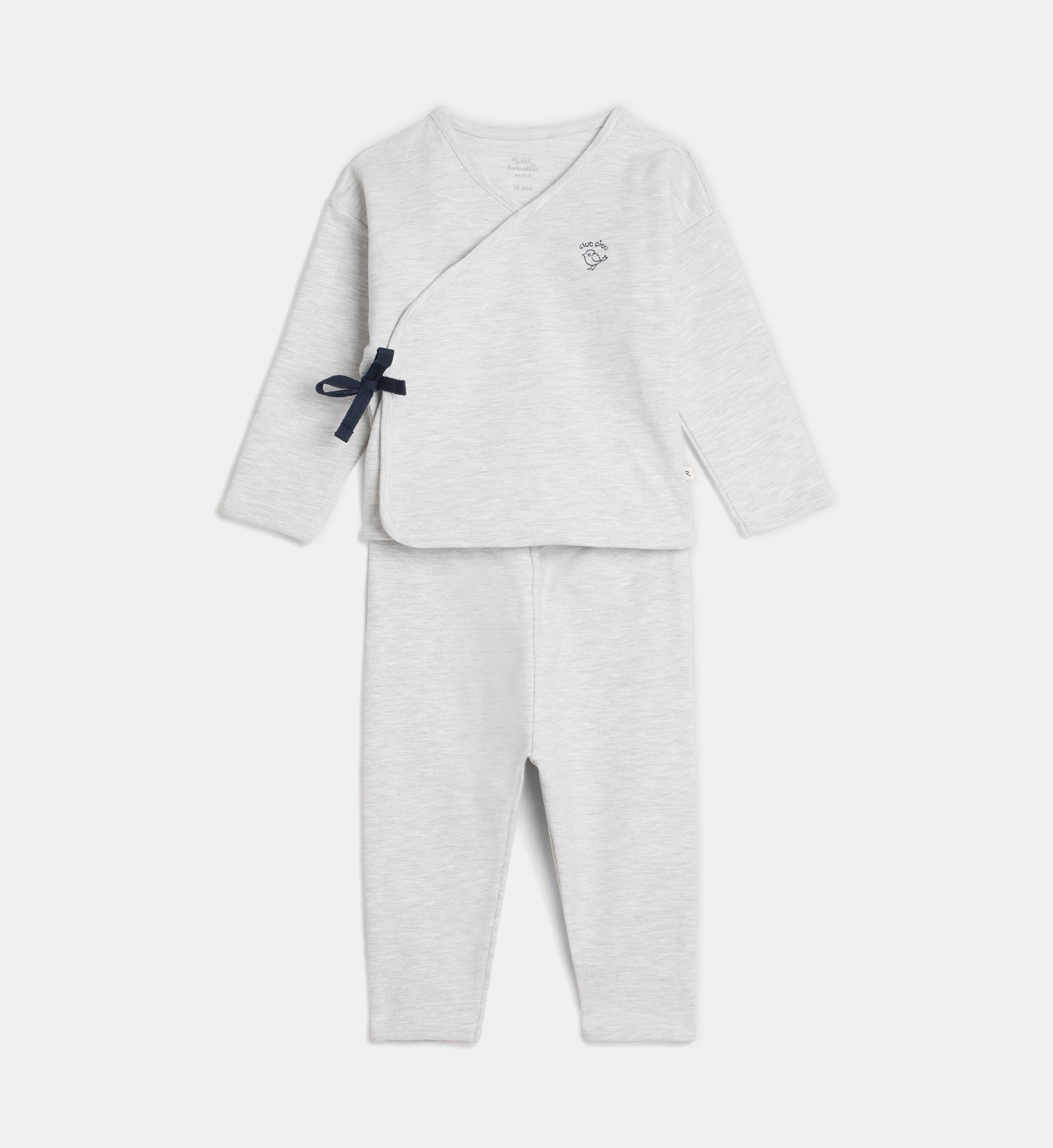 Ensemble tatchi en coton molletonné bio, CADET ROUSSELLE