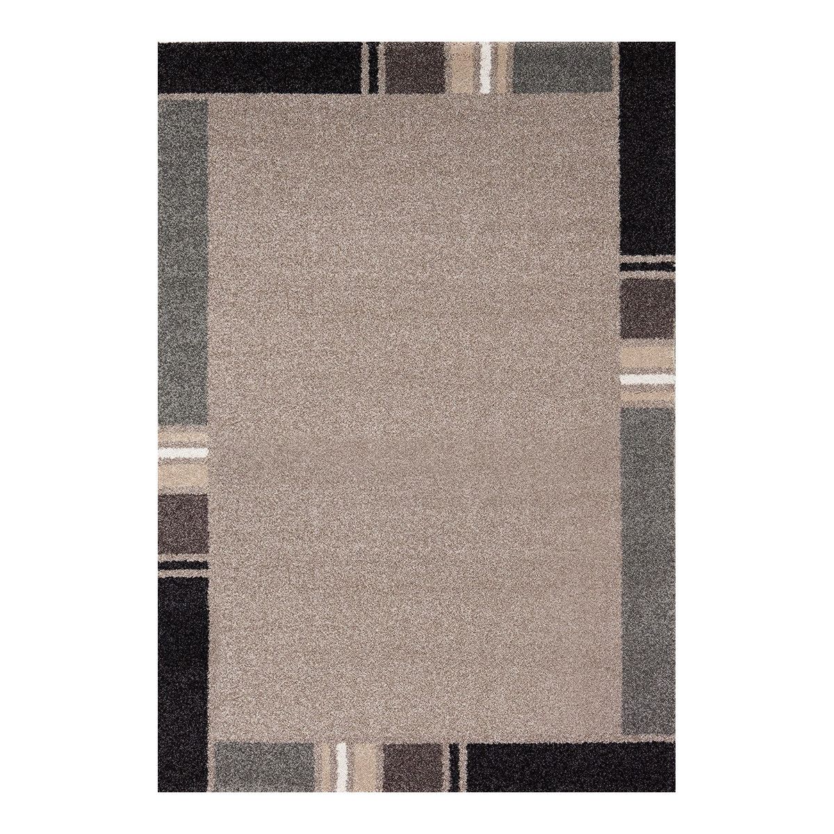 tapis contemporain en polypropylene wood