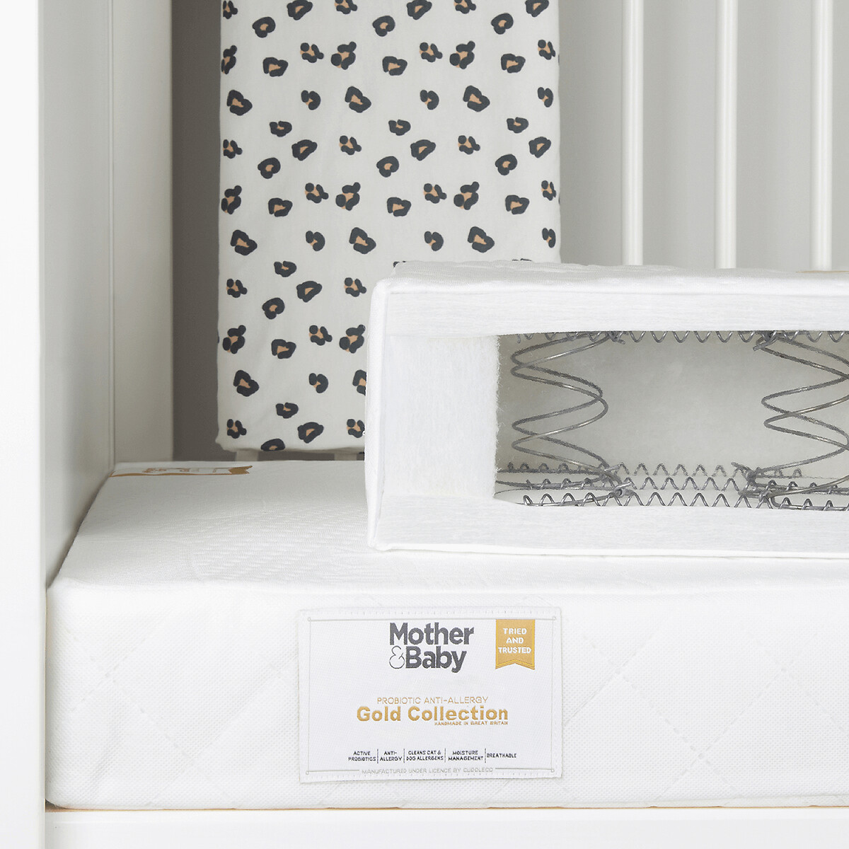 Anti Allergy Sprung Baby Mattress, MOTHER&BABY