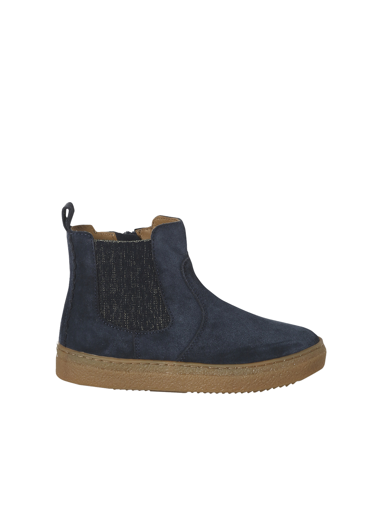 Boots cuir zippées, VERTBAUDET