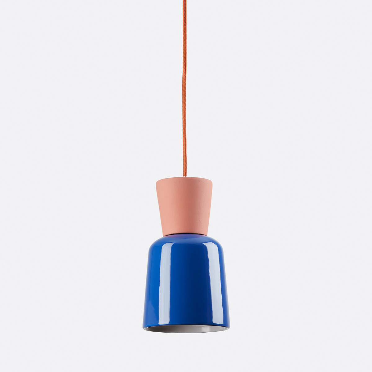 Coloured Ceramic Hanging Lamp Diameter 12 cm Jimna, LA REDOUTE INTERIEURS