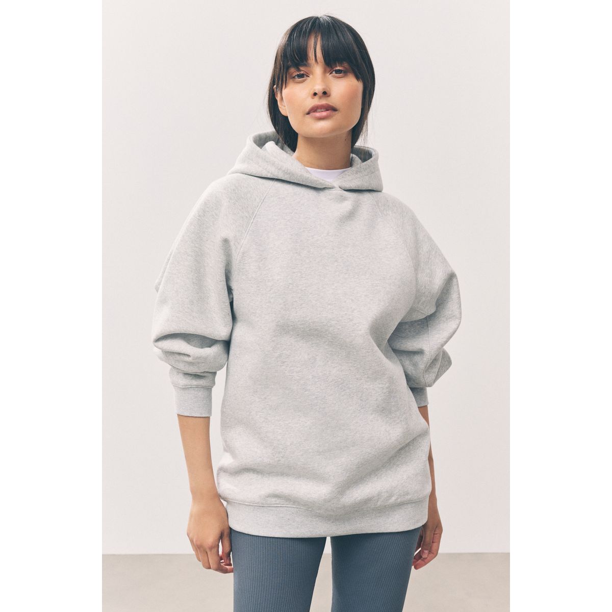 Sweat à capuche oversize épais coutures, NEXT