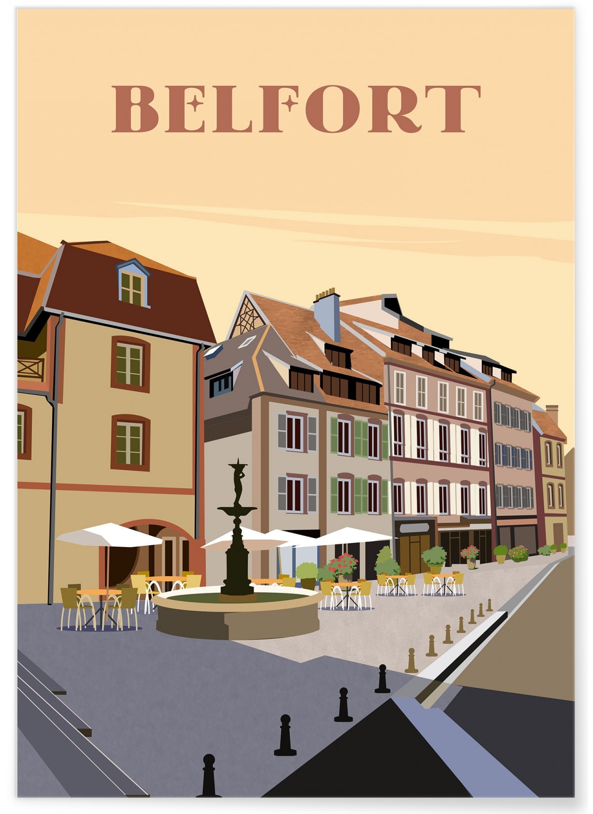 Affiche ville Belfort 2, L'AFFICHERIE