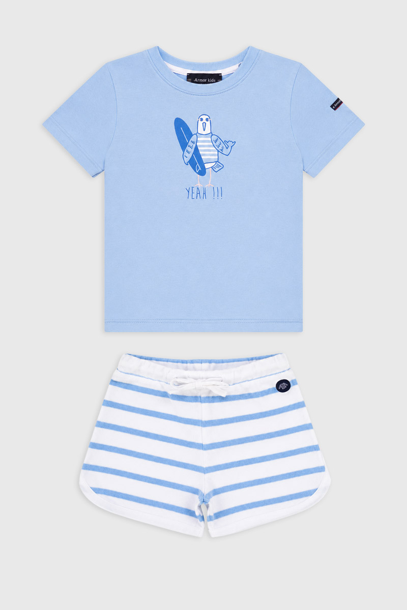 Pyjama shirt Kids - coton léger, ARMOR-LUX