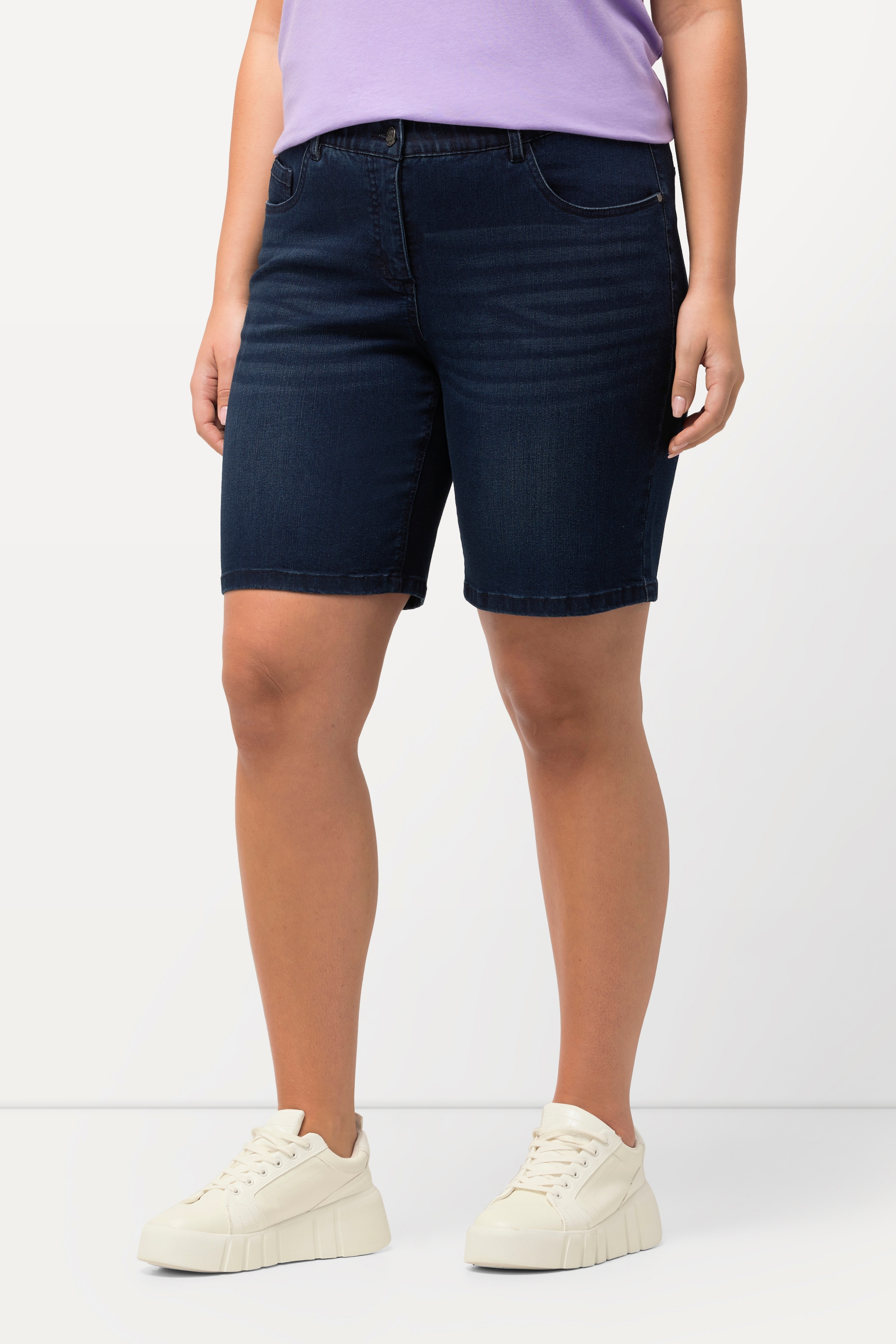 Bermuda en jean Mandy. Coupe 5 poches et, ULLA POPKEN