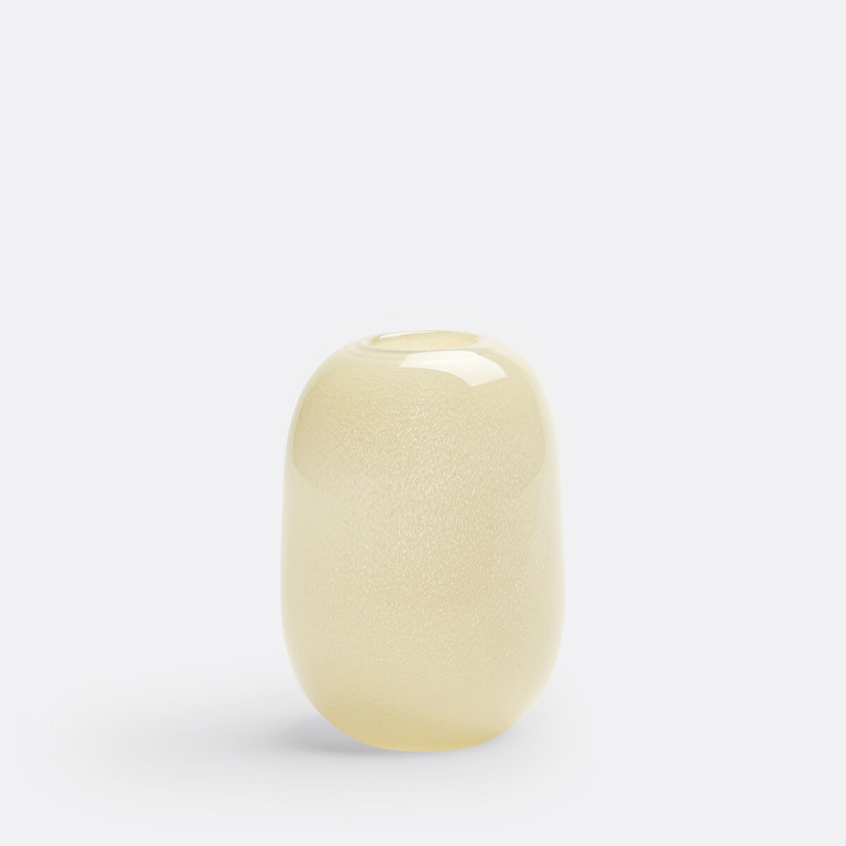 Vase Arrondi En Verre H14,5 Cm, Iva