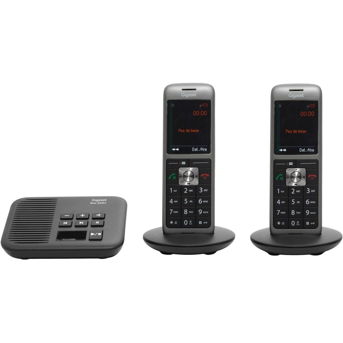 Gigaset CL660A Duo Blanc - Téléphone sans fil - Pro - Répondeur