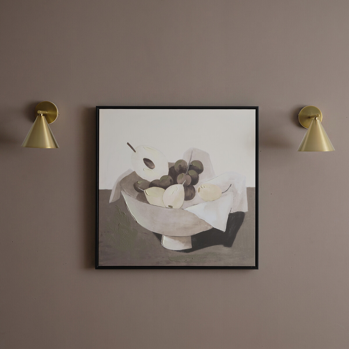 70cm Fruit Design Canvas with Black Frame, ÉDITÉ