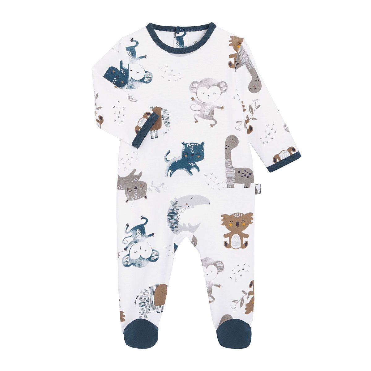 Pyjama Bebe Garcon Friendly Blanc Petit Beguin La Redoute