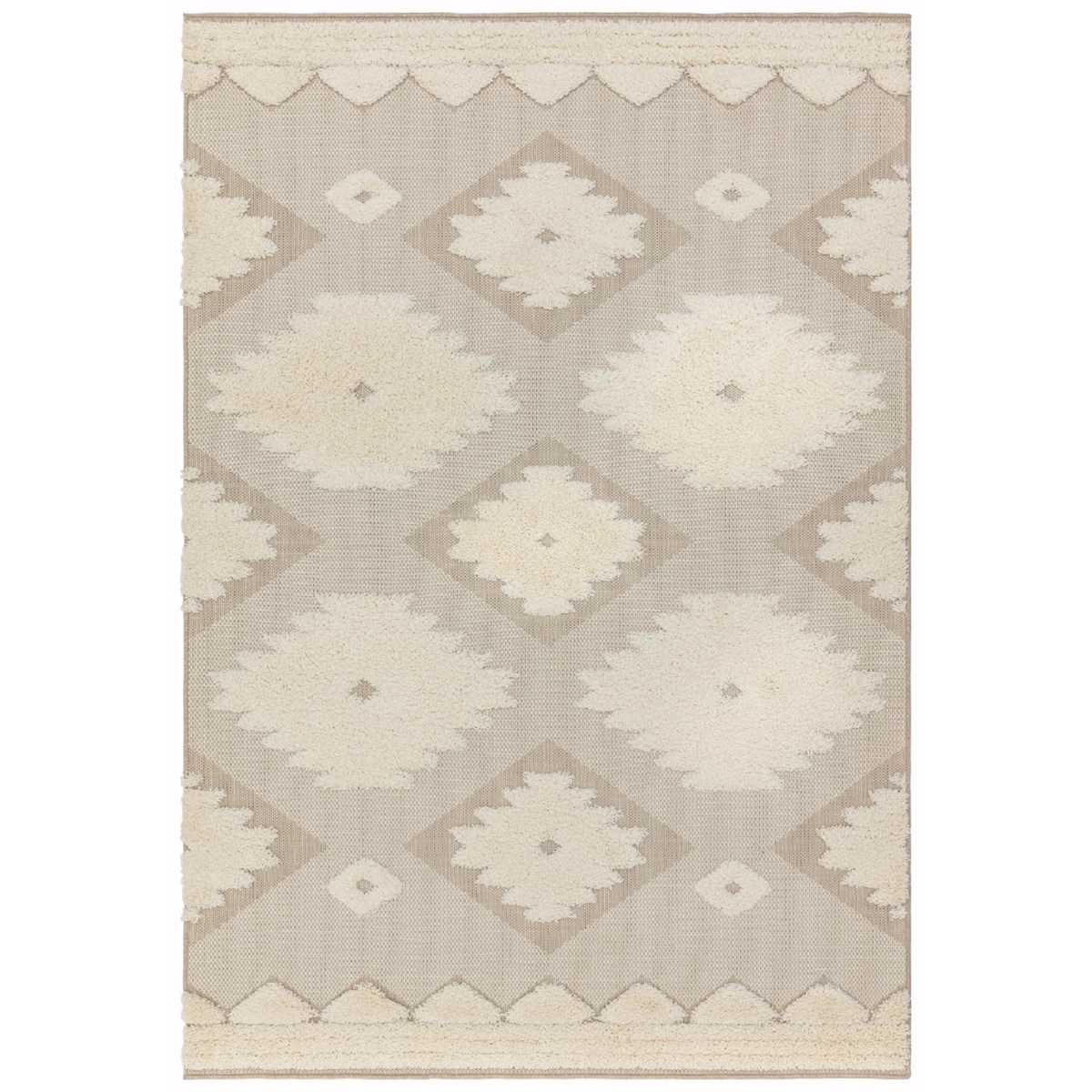 Tapis salon et chambre tissé plat FULLY TRIBAL, NOVATREND